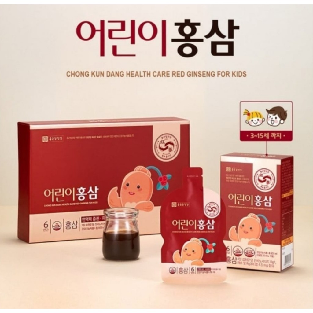 

[10 Sachet] Ginseng Anak Extract Red Ginseng Chong Kun Dang Korea