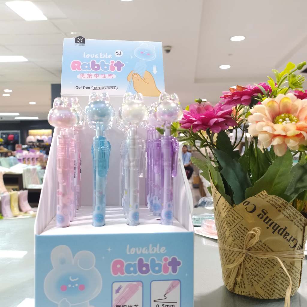 

GRAMEDIA KEDIRI - KAKO GEL PEN CRYSTAL LOVEABLE RABBIT KK-8115