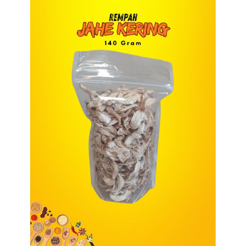 

JAHE KERING ALAMI KEMASAN 140 GRAM