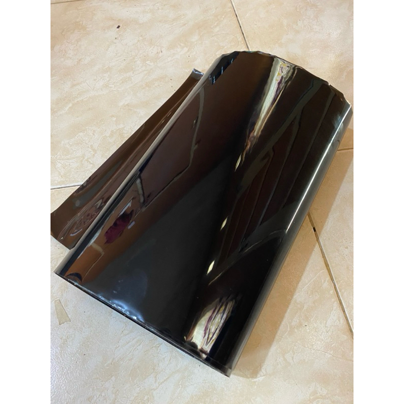 stiker skotlet hybrid buat kaca,warna hitam 80%