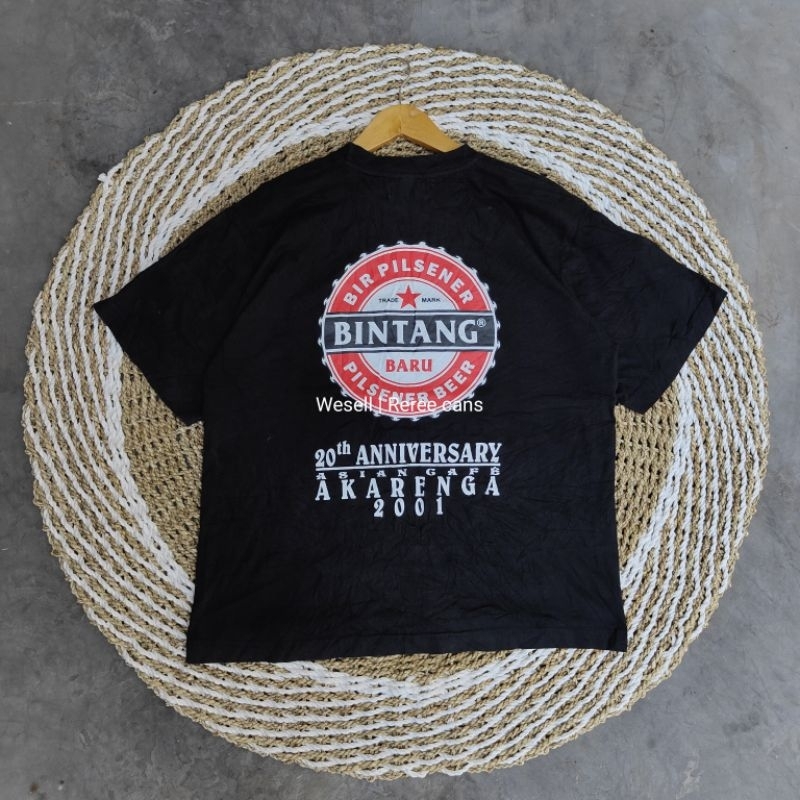 Kaos Bintang Bir Pilsener Original | Tshirt Bintang Bir Pilsener | Kaos Anniversary Bintang Bir Pils