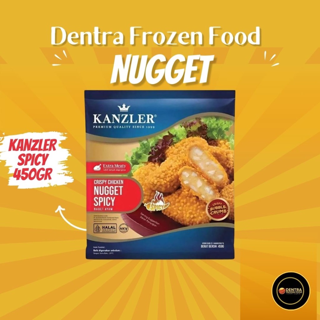 

KANZLER CRISPY SPICY NUGGET 450GR