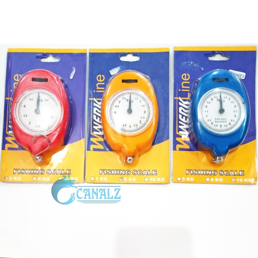 Timbangan Gantung Manual Werkline 5kg 8kg 10kg - Timbangan Per Kait