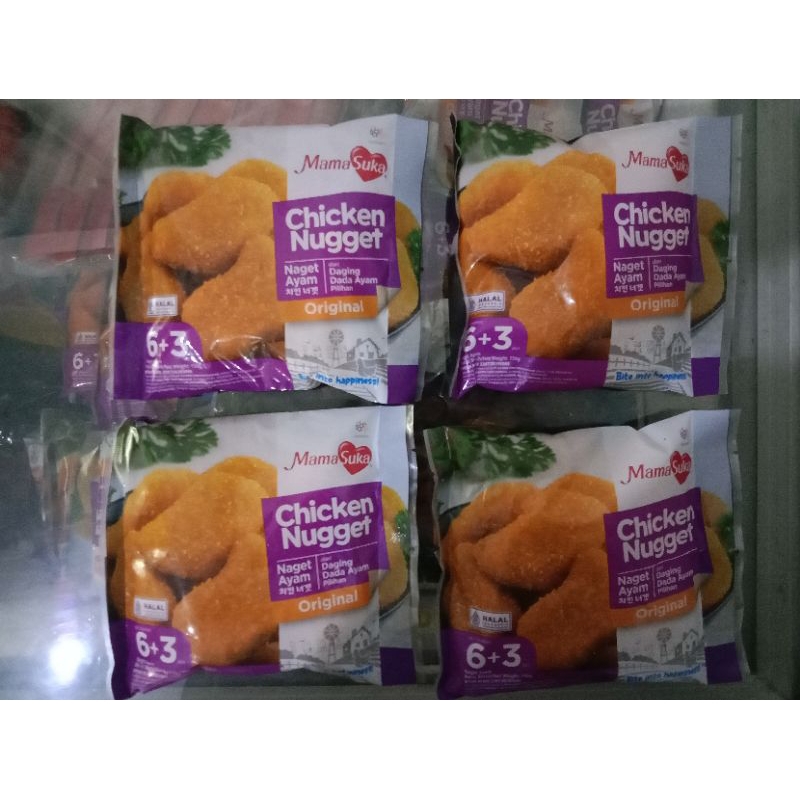 

chicken nugget mama suka 150gr&170gr