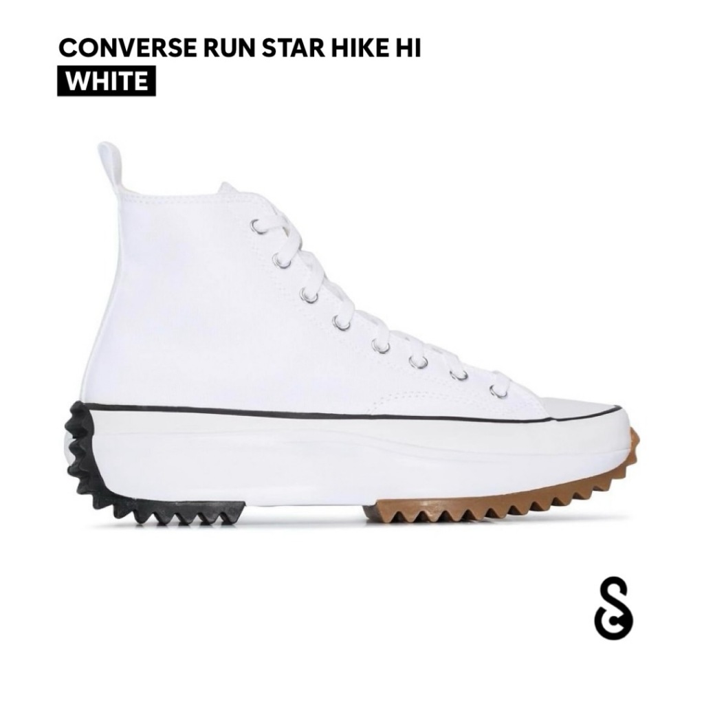 Converse Run Star Hike High White