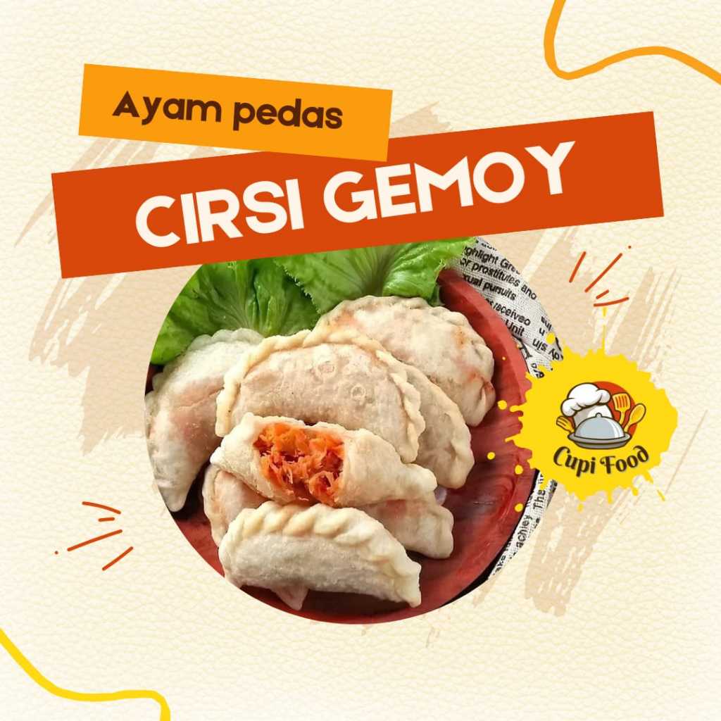 

cupifood Cireng Isi Ayam Suir original GRATIS Chili Oil