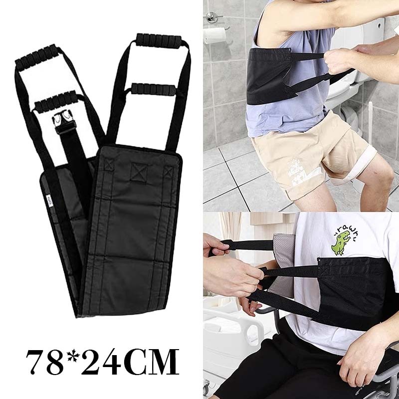 Patient Elderly Transfer Alat Transfer Pasien Bahan Nilon  Moving Belt  Wheelchair Bed Nursing Lift 