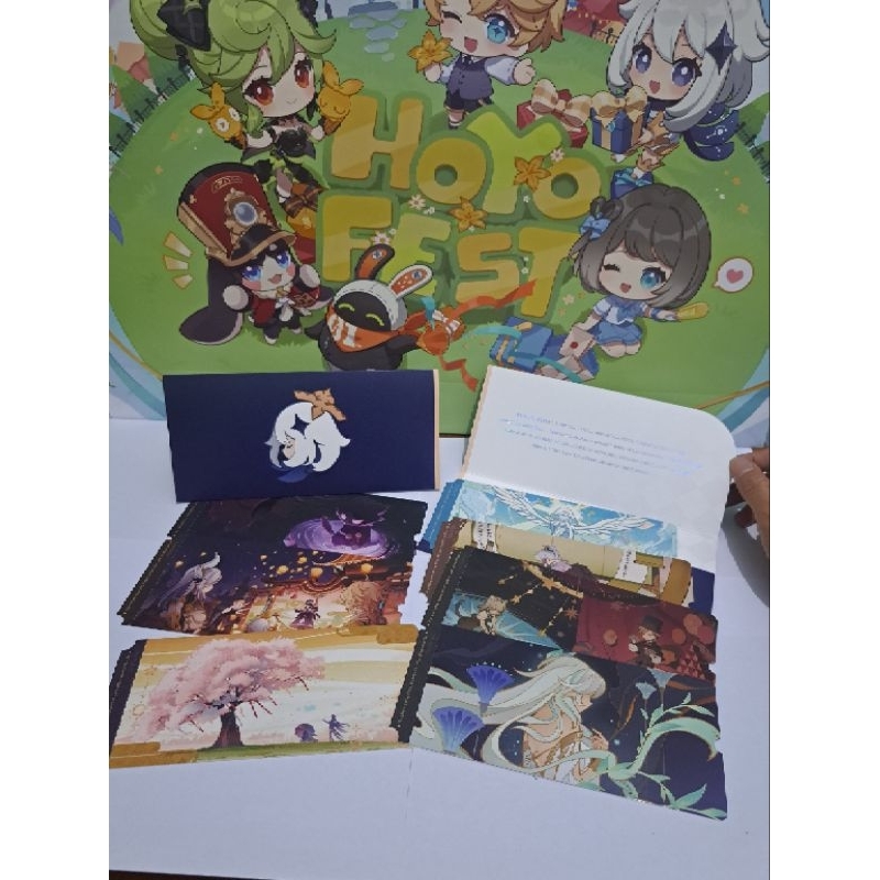 Genshin Impact kartu Event Undangan dari Paimon 2023