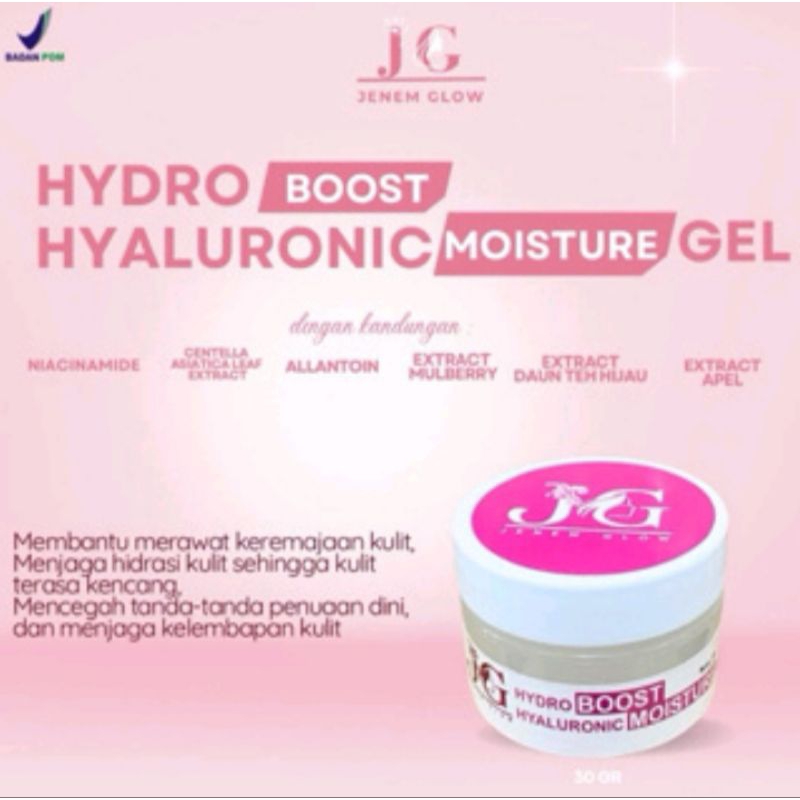JG jenem glow Brigthening moisturizer