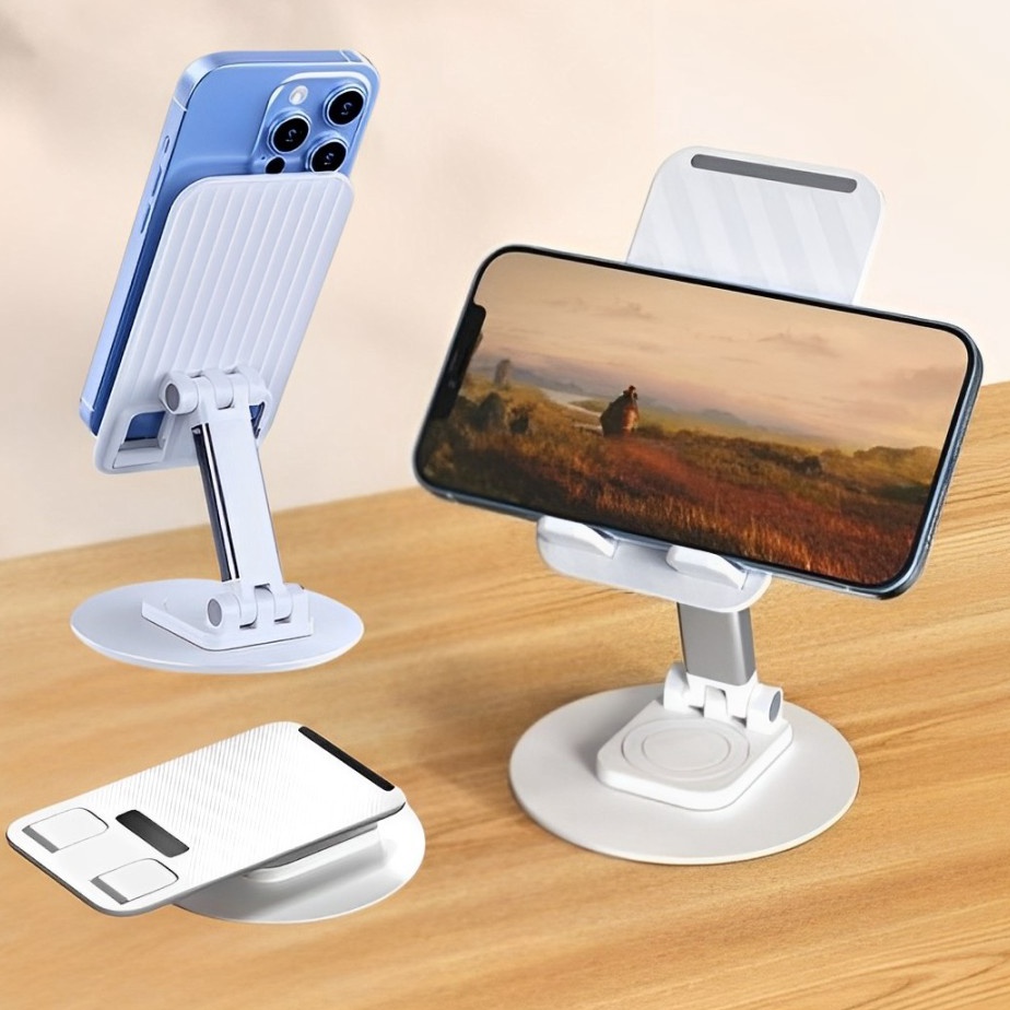 Bagus Dipakai ERNA Holder HP Phone Stand Holder Rotasi 36 Motif Zodiak Dudukan HP Di Meja Untuk HpTa
