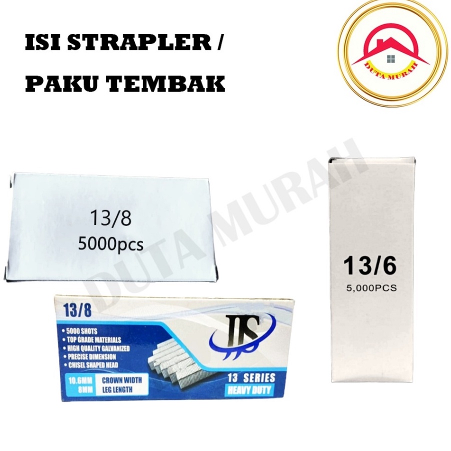 

CASHBACK Isi staples jok motor 138 8mm Refill Air Strapler Tacker 138 Ukuran 8mmBuat Jok motor