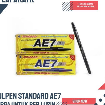 

SUPER SALE Pulpen Standard Ae7 Pen Standart Ae7 1PAK