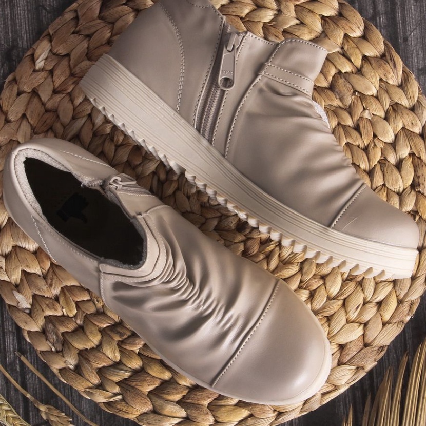 Spesial SEPATU WANITA SLETING HASYA TAN ORINAL CAQEP