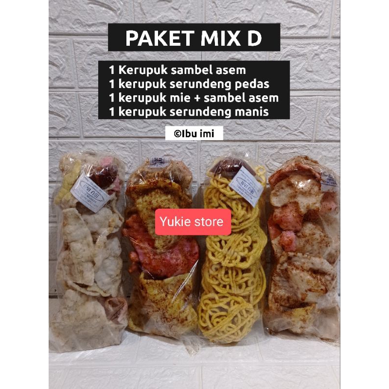 

Kerupuk melarat kerupuk pasir krupuk mlarat khas Cirebon kerupuk usek kerupuk tayamum PAKET MIX D