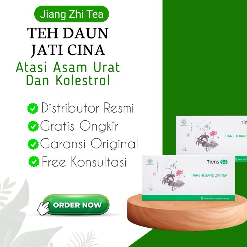 

Teh jiang Zhi tea Untuk Kolestrol Dan asam urat Original Bpom Halal