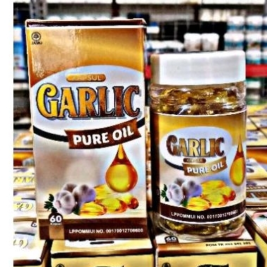 Kapsul Garlic Oil (Minyak Bawang Putih) 60 kapsul