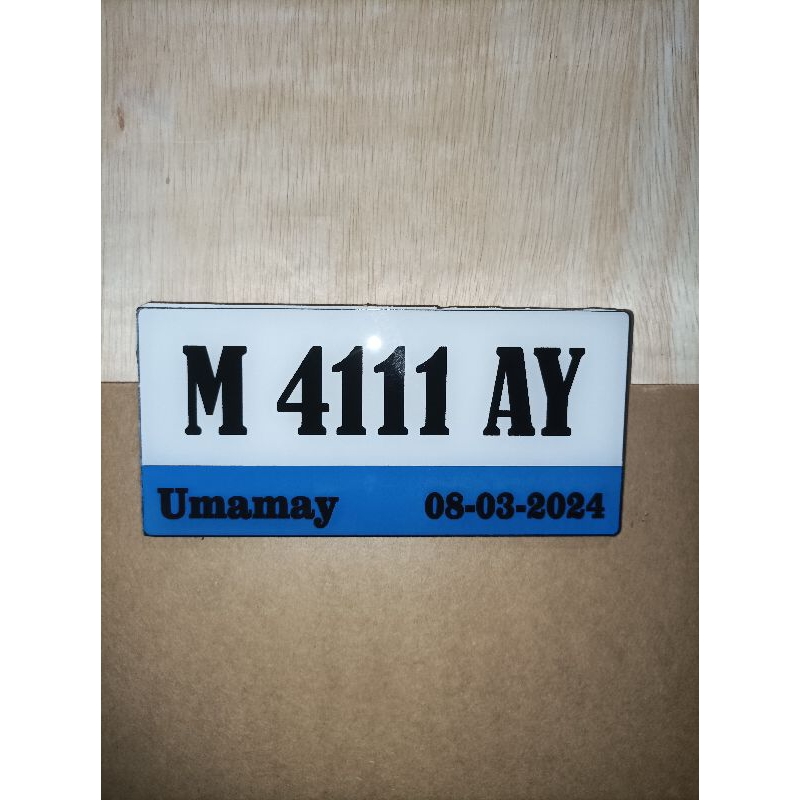 Plat Nomor Sepeda Listrik | motoran Aki | Motor Listrik
