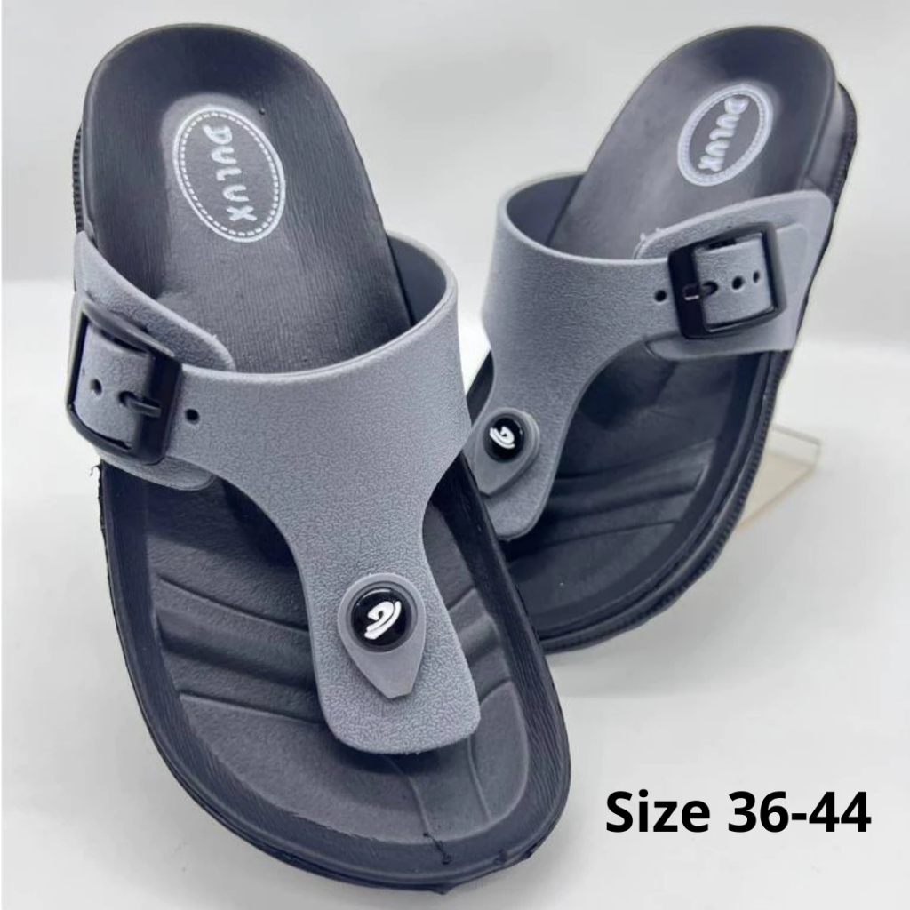 Dulux 213 Sandal Wanita / Pria Kekinian / Sandal Jepit cewek Cowok Merek Dulux Ukuran 36-44