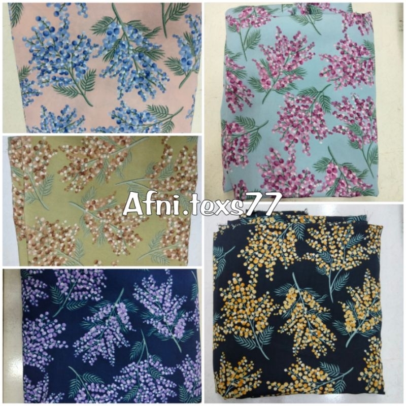 Kain wolfis Premium Grade A, kain monalisa motif Premium