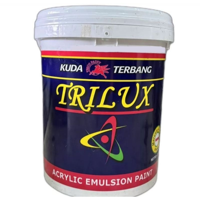 Cat Tembok / Cat Plafon / Cat Gypsum TRILUX PAIL 20 kg