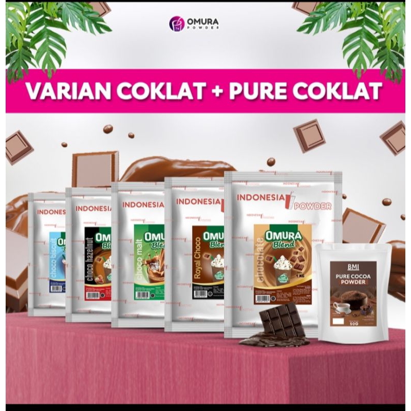 

Omura Blend Bubuk Minuman 1kg Rasa Variant Coklat