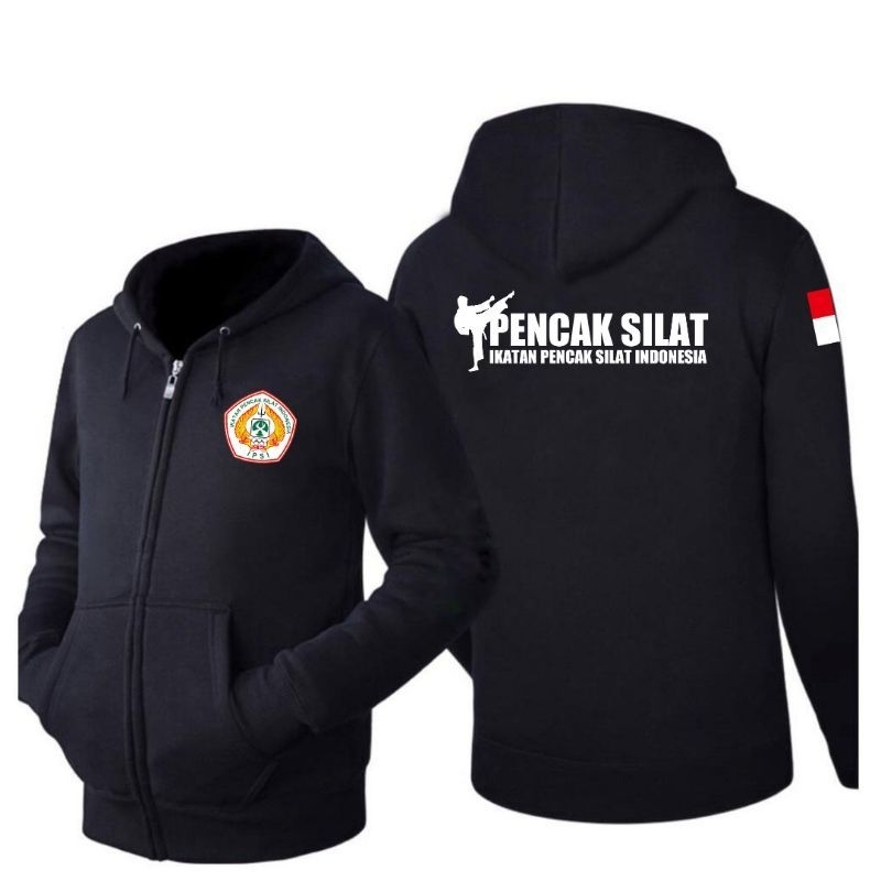 JAKET HOODIE CUSTOM IPSI FREE NAMA | SABLON DTF |