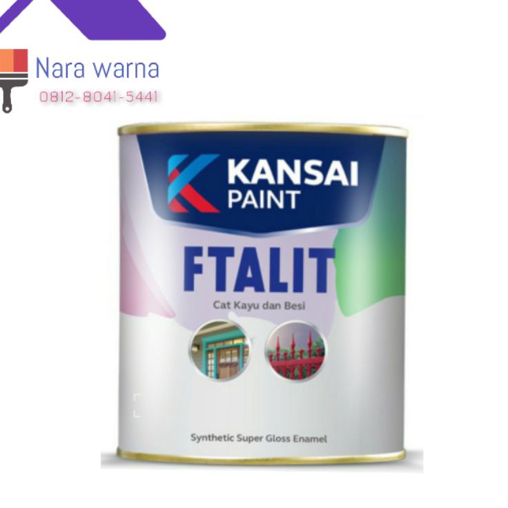 

STYLISH Ftalit Cat Kayu Besi Cat Minyak Tampilan Doff Semi Doff 1kg