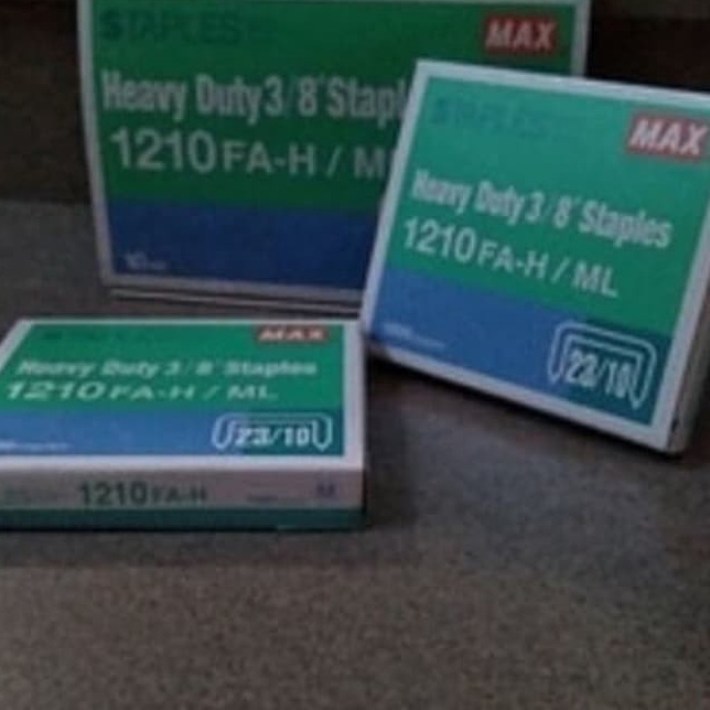 

FLASH PROMO ISI STAPLES MAX 121 ISI STAPLES MAX 121 PER PAK