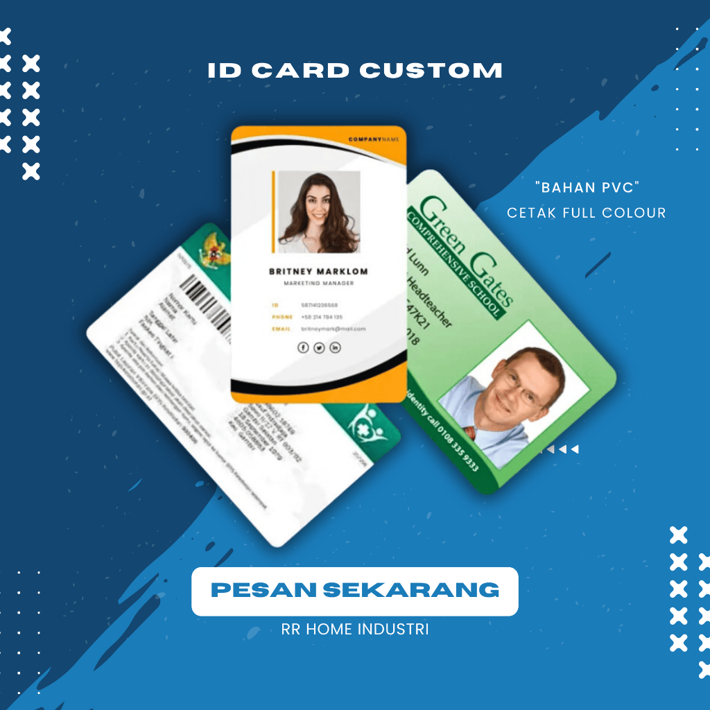 

ID CARD CUSTOM / CETAK ID CARD / CETAK KARTU BAHAN PVC