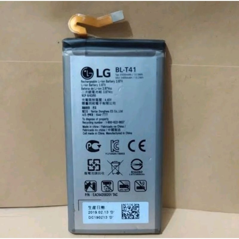 LG BL-T41 BLT41 Original 100% GENUINE Battery Batre Baterai LG G8 ThinQ G820