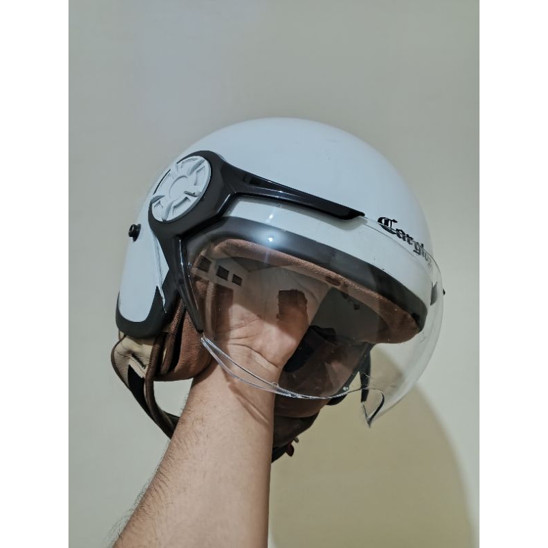 Cargloss Hijab Second ORIGINAL 100% Putih Glossy