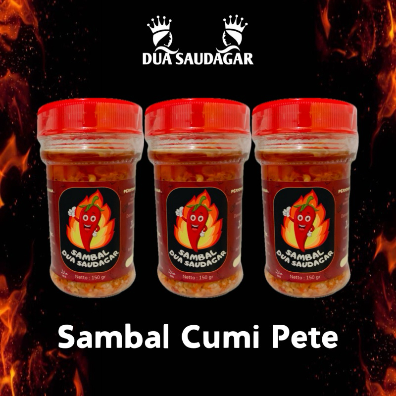 

SAMBAL CUMI PETE 150gr | Sambal DUA SAUDAGAR