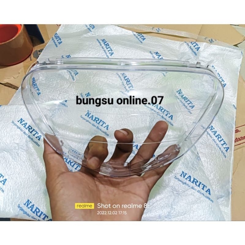 KACA MIKA LAMPU DEPAN MIO SPORTY LAMA