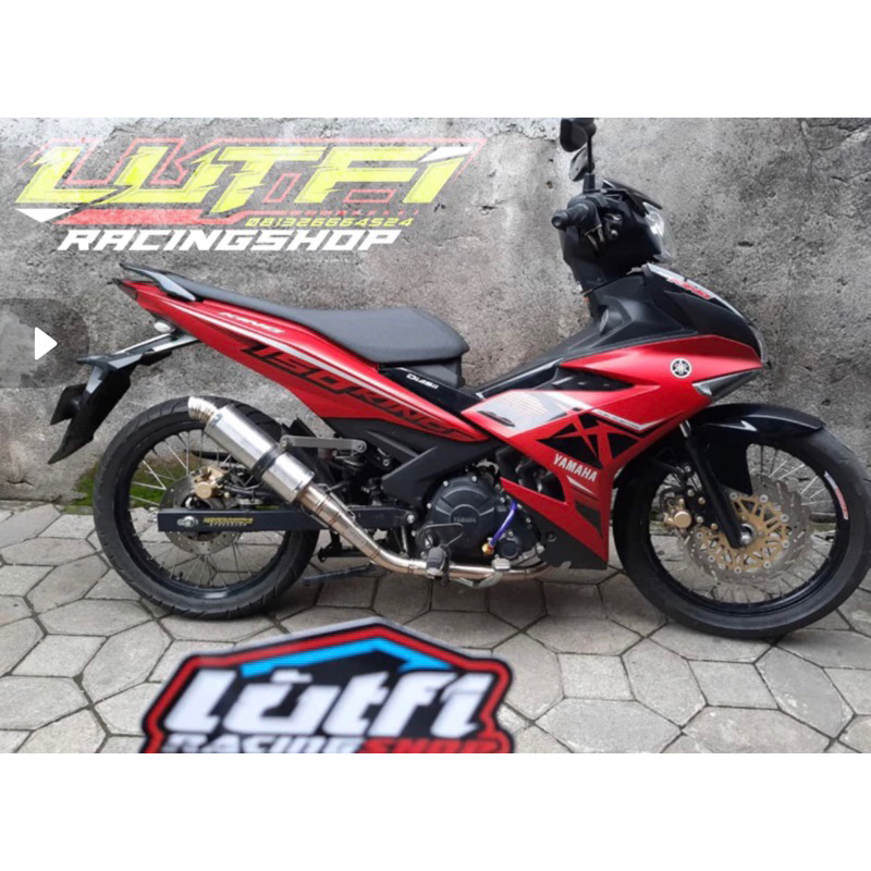 Leher Mx King Step Standar Belakang Naik ORIGINAL MAFIA RACING EXHAUST