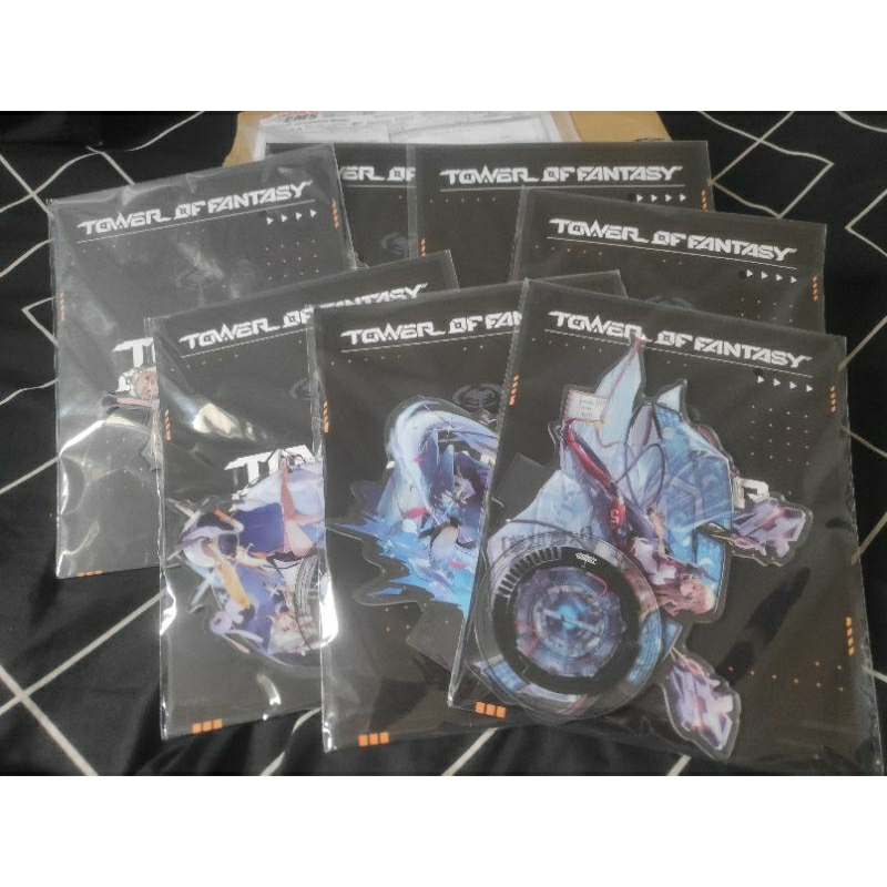 Official Merch Standee Acrylic Tower Of Fantasy