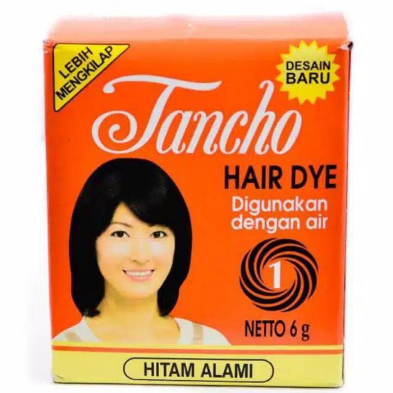 Tancho semir rambut hitam