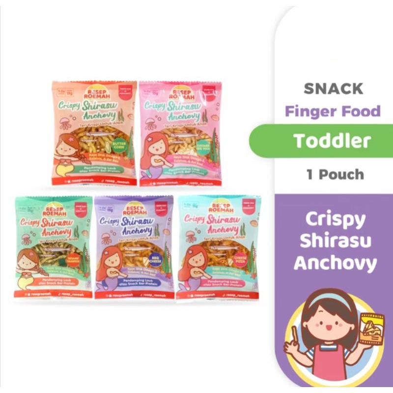 Resep Roemah Crispy Shirasu Anchovy