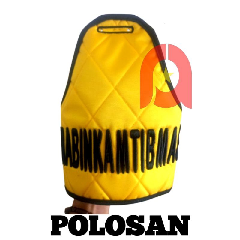Ban lengan Bhabinkamtibmas polos/banlengan custom/BAN LENGAN POLOS