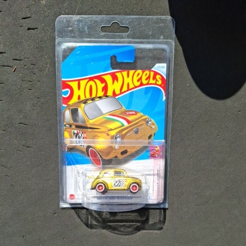 hotwheels sth fiat gold