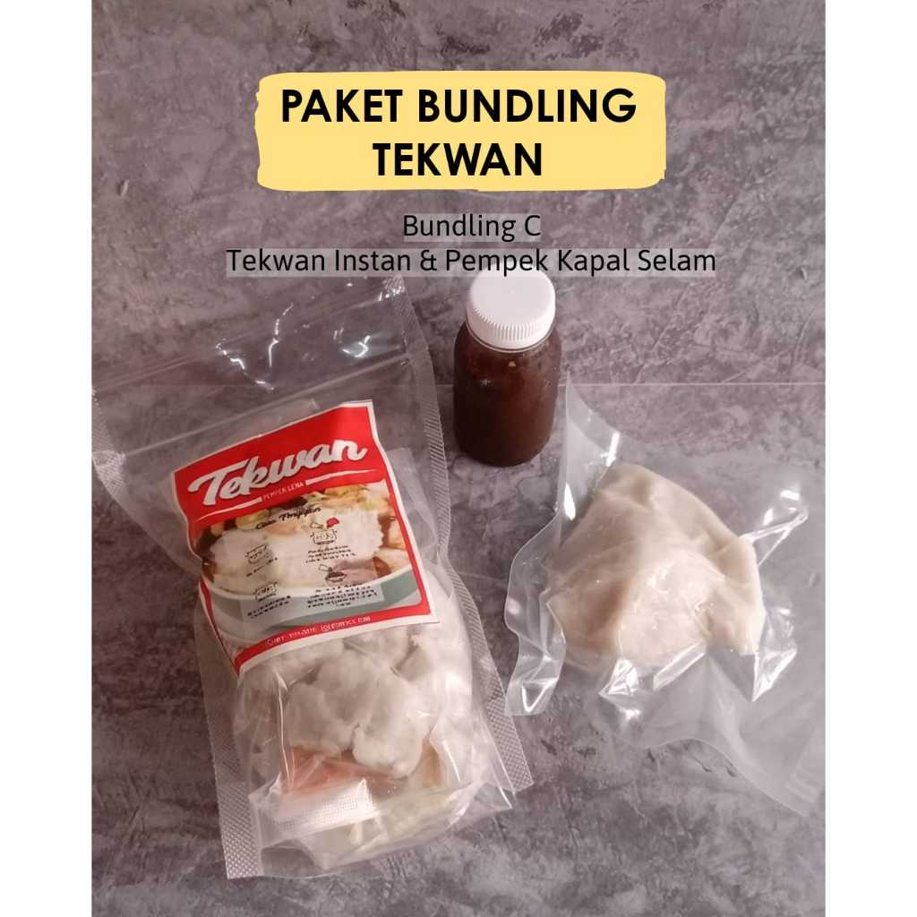 

TEKWAN FROZEN PEMPEK PALEMBANG PAKET BUNDLING C