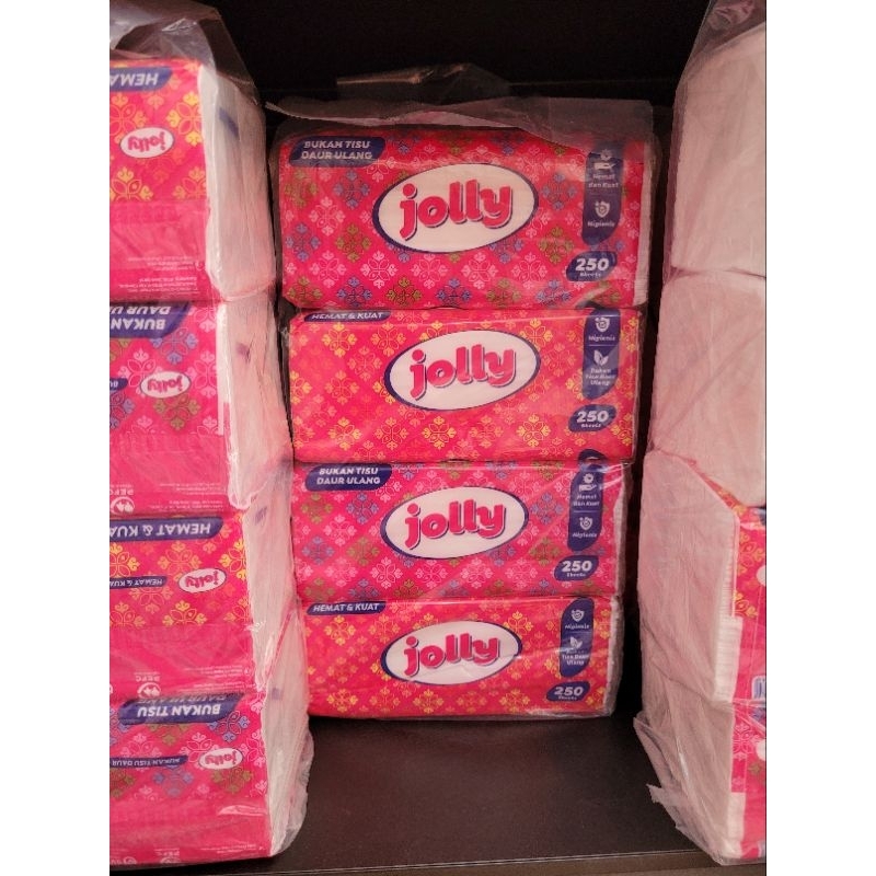 tisu kering jolly 250 sheets