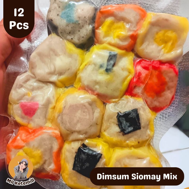 

Dimsum Frozen Dimsum Siomay Mix (12pcs) Frozen Mil Ketemill