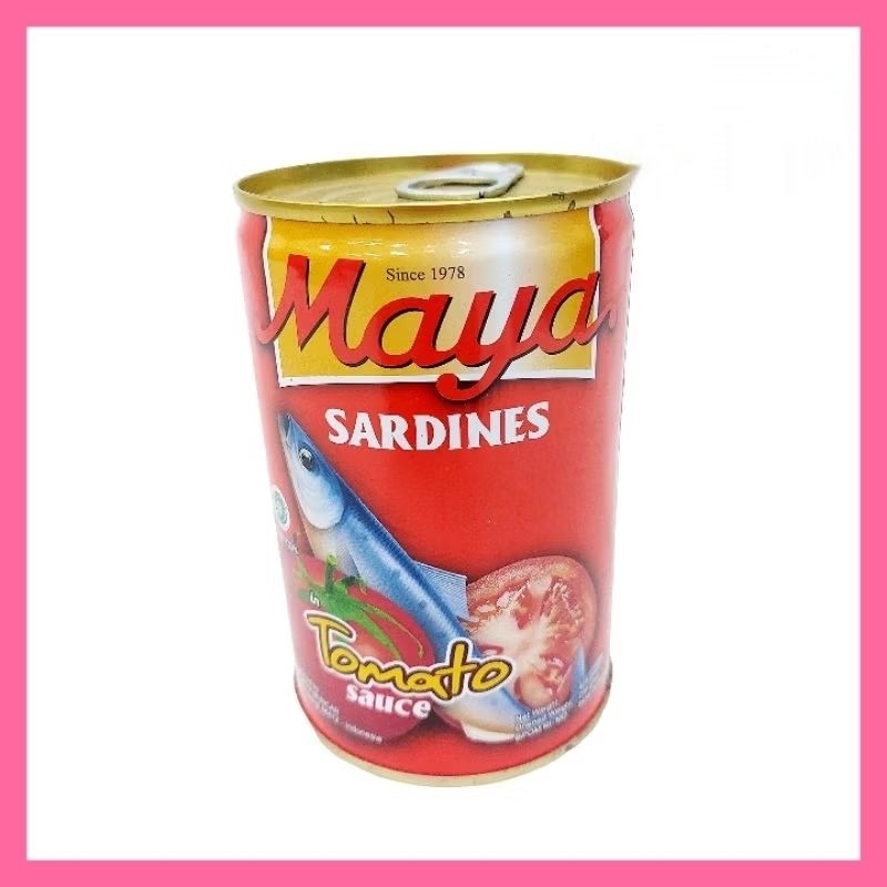 

sarden maya ikan kaleng Saus tomat 425g 155gr