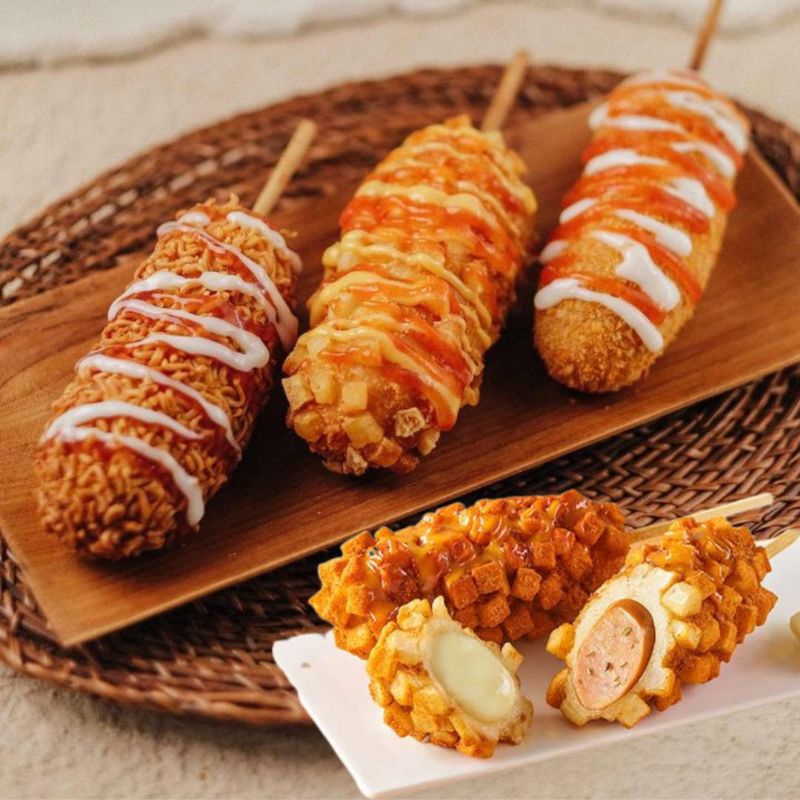 

[READY KIRIM INSTAN] Corndog Mozza Sosis Corndog Mosis Mil Ketemill