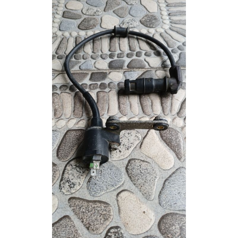 koil dan cangklong busi vespa matic iget