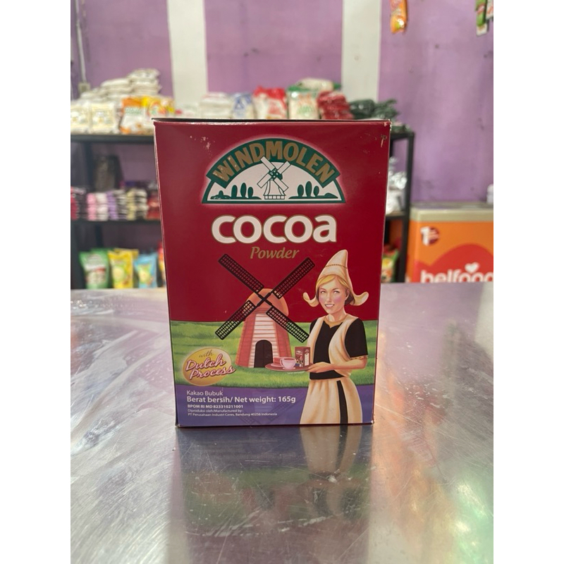 

BUBUK COKLAT COCOA POWDER WINDMOLEN 165 gram