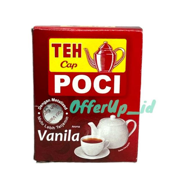 

Teh Cap Poci Teh Hitam Seduh Vanila 50gr