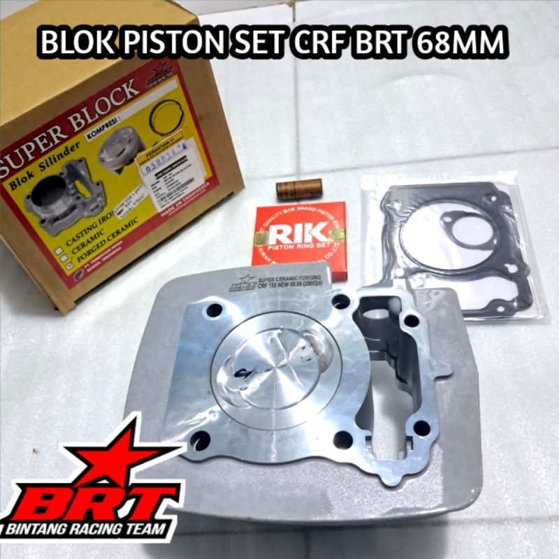 Blok Piston Set CRF BRT 68MM. Cilinder blok assy CRF BRT 68mm