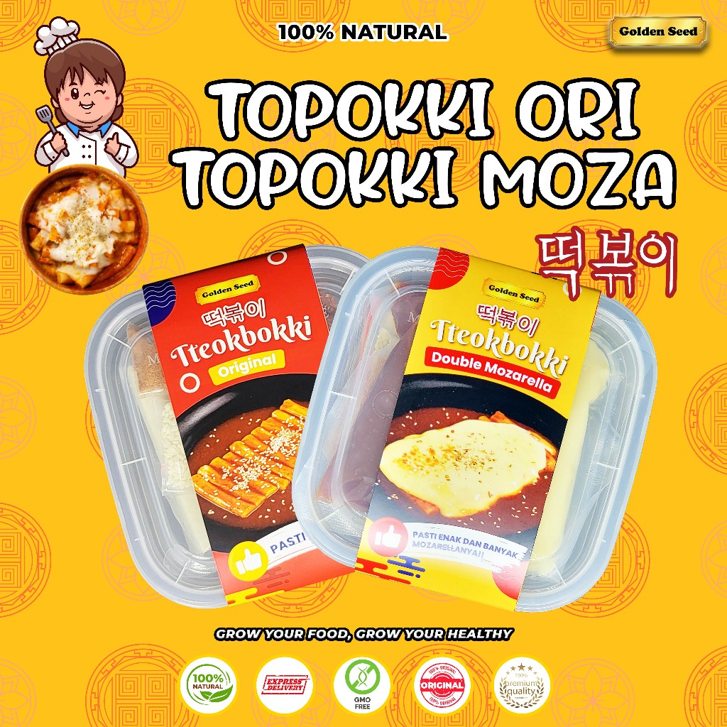 

TOPOKKI ORIGINAL PREMIUM HALAL - TTEOKBOKKI TOPOKI TOPPOKI TOKPOKI PEDAS KOREA