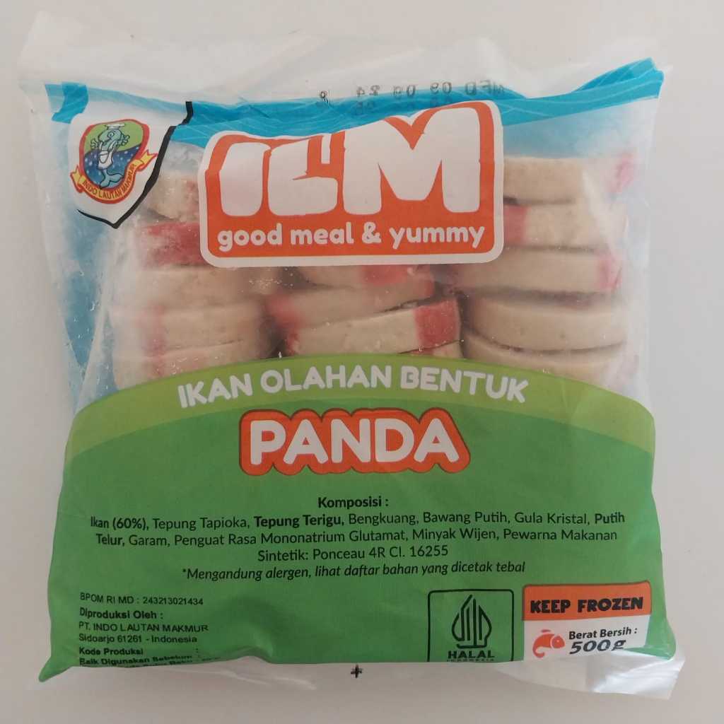 

ILM Ikan Olahan Bentuk Panda Kemasan 500 gr Ekonomis
